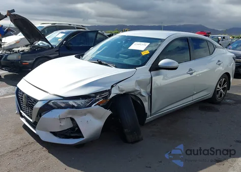 2022 Nissan Sentra Sv из США, поврежденный, VIN 3N1AB8CV2NY296093